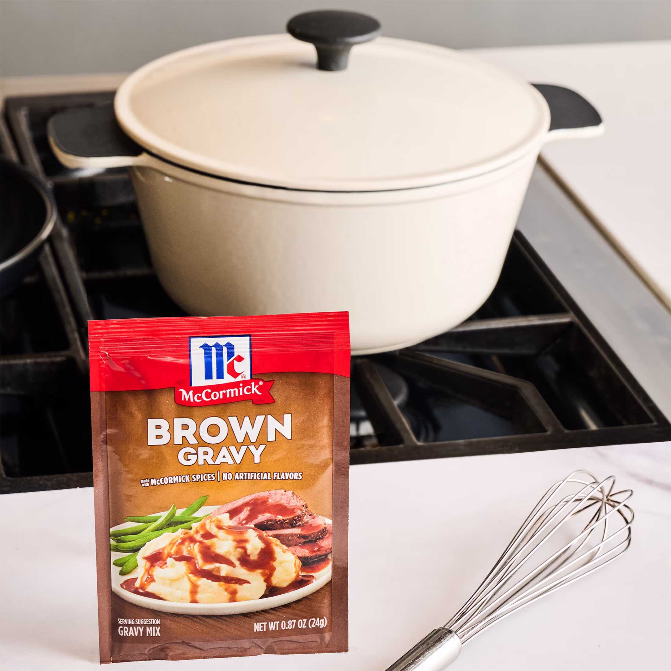 McCormick Brown Gravy Mix, 0.87 oz Packet - Thumbnail 20