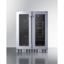French door undercounter ADA compliant pantry for fruits, vegetables and perishables - Thumbnail 1