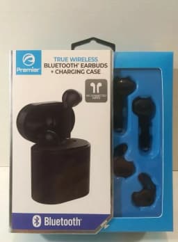 RHEA- Premier True Wireless Bluetooth Earbuds & Charging Case - New - Thumbnail 1