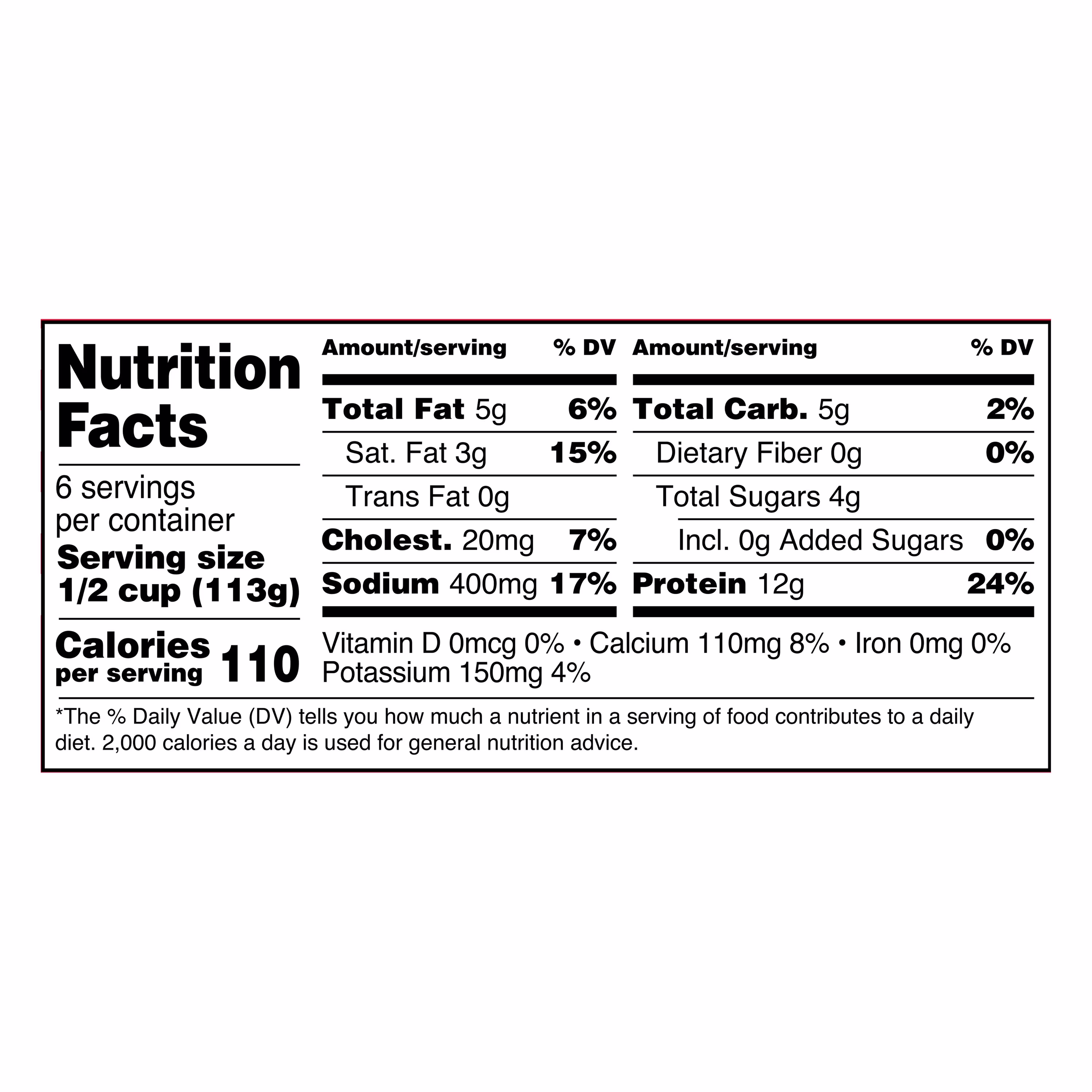 Great Value 4% Milkfat Minimum Small Curd Cottage Cheese, 24 oz - Thumbnail 3