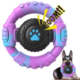 Pet Deluxe Dog Toys for Aggressive Chewers Large Dogs Squeaky Dog Chew Toys for Large Medium Breed Nylon Rubber Interactive Tough Dog Toys to Keep - Thumbnail 1