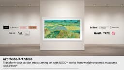 Samsung 85” Class The Frame Series LS03HE QLED 4K Samsung Vision AI Smart TV Smart Tizen TV 2026-QN85LS03HEFXZA - Thumbnail 5