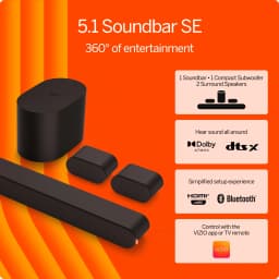VIZIO 5.1 Soundbar SE with Dolby Atmos and DTS:X (SV510X-0806) - Thumbnail 2