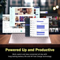 HP Newest 14" Laptop, Slim Light Laptop Computer for Students and Business, Intel 12th N150,1 Year Office 365, Webcam - Thumbnail 3