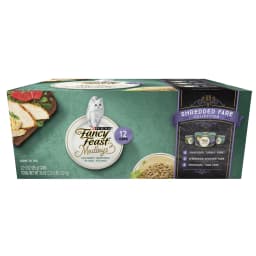 Purina Fancy Feast Medleys Shredded Fare Collection Wet Cat Food Variety Pack, 3 oz Cans (12 Pack) - Thumbnail 1