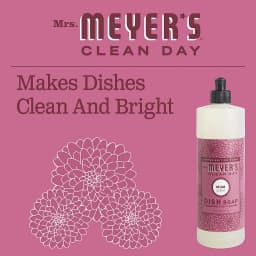 Mrs. Meyer's Clean Day Liquid Dish Soap, Mum Scent, 16 Fluid Ounce, 6 Count - Thumbnail 4