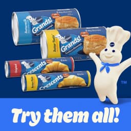 Pillsbury Grands Southern Homestyle Butter Tastin' Biscuits, 5 Count, 10.2 oz - Thumbnail 8