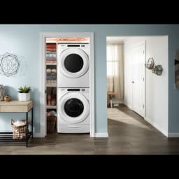 Whirlpool WFW560CHW 4.3 Cu. Ft. White Electric Front Load Washer - Thumbnail 3