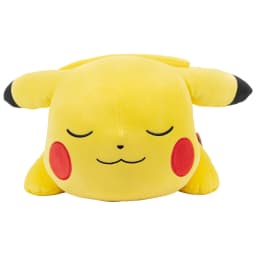 Pokemon 18” Plush Sleeping Pikachu - Cuddly- for Pokémon Fans- Plush for Traveling, Car Rides - Thumbnail 1