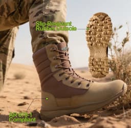 Men's Interceptor Frontier 8-Inch Tactical Boot - Thumbnail 6