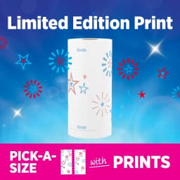 Sparkle Pick-a-Size Paper Towels, Limited Edition Summer Design, 2 Double Roll - Thumbnail 3