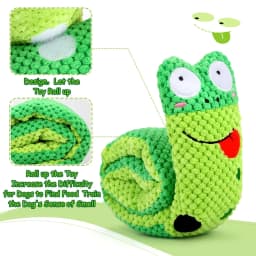 Pet Deluxe Squeak Dog Toys Stress Release Game for Boredom, Dog Puzzle Toy IQ Training, Dog Snuffle Toys Foraging Instinct Training Suitable - Thumbnail 4