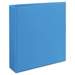 Heavy-Duty Non Stick View Binder With Durahinge And Slant Rings, 3 Rings, 2" Capacity, 11 X 8.5, Light Blue, (5501) | Bundle - Thumbnail 4