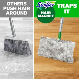 Swiffer Hair Magnet Deluxe Starter Kit, 1 pole, 6 Dry & 2 Wet Cloths - Thumbnail 8
