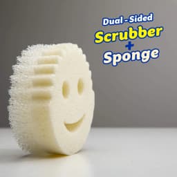 Scrub Daddy Scrub Mommy Dual-Sided Sponge Dye Free - Scratch-Free, Odor Resistant - 1ct - Thumbnail 3