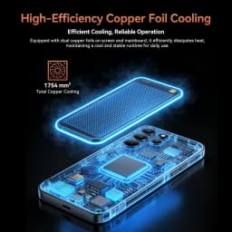 Blackview WAVE 2C 5" Unlocked Phone,Android 16 GO,9GB+32GB Octa-Core,Face Unlock,3000mAh Battery,4G LTE Unlocked Smartphone,Shadow Black - Thumbnail 8