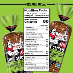 Dave's Killer Bread Organic Thin Sliced 21 Whole Grains and Seeds Bread, 20.5 oz - Thumbnail 4