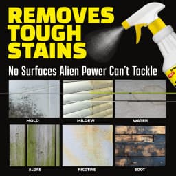 Alien Power Super Concentrated Multi-Purpose Stain Remover Set Mold Mildew Water Algae Cleaner Kit Spray Bottle - Thumbnail 2