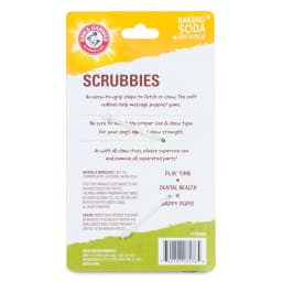 Arm & Hammer: Scrubbies Boomerang Puppy Dental Chew Toy- LRG - Thumbnail 5
