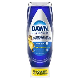 Dawn Platinum EZ-Squeeze Dish Soap Liquid, Dishwashing Liquid, Grease Removal, Fresh Rain, 18oz - Thumbnail 10