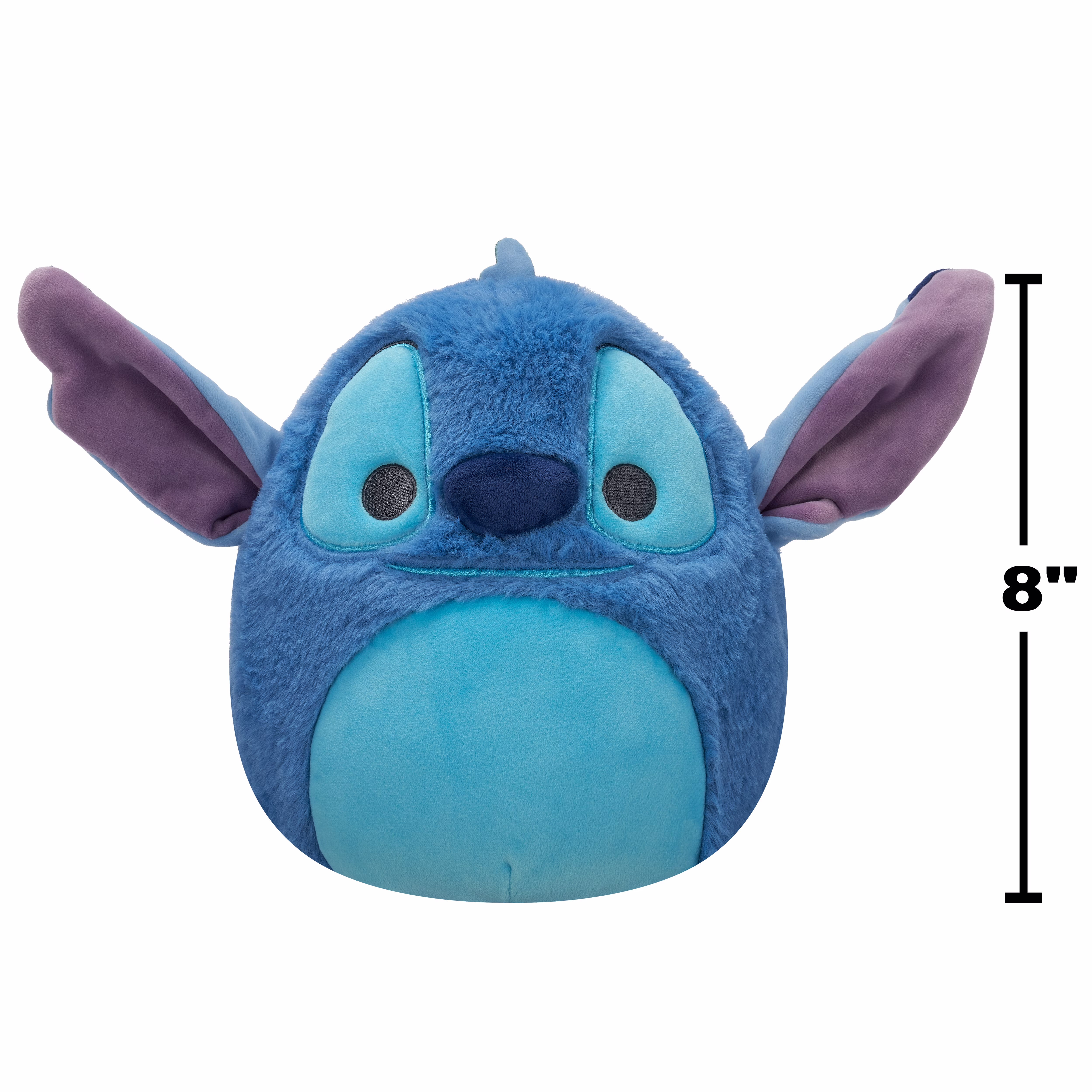Squishmallows FuzzAMallow Disney Official 8 inch Stitch - Child's Ultra Soft Stuffed Plush Toy - Thumbnail 2