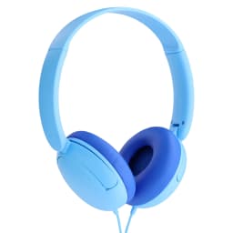 onn On-Ear Headphones with 3.5 mm Connector, Blue - Thumbnail 10