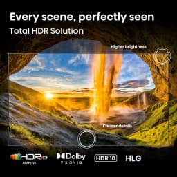 Hisense 55" M7 Series Mini-LED QLED 4K UHD Google Smart TV (55M7SG, 2026 Model) - Hi - QLED, MiniLED, Motion Rate 240 - Thumbnail 9