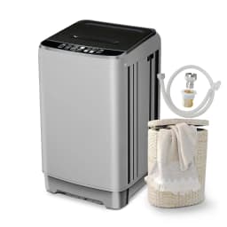 Portable Washing Machine 2.0 Cu.Ft. Full-Automatic Compact Washer Machine for Apartment, 10 Wash Program Small Portable Washer for Dorm, Apartment - Thumbnail 1