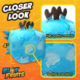 BLOX FRUITS - Mystery Fruit Collectible Plush 2-Pack (4" Tall, Series 1) [Includes DLC] - Thumbnail 5