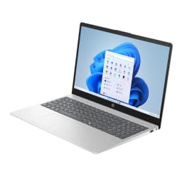 HP 15.6 inch Windows 11 Laptop intel Core i3-N305 8GB RAM 256GB SSD Natural Silver - Thumbnail 4