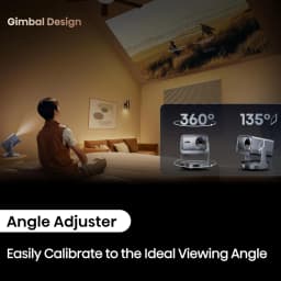 Restored Hisense C2 Ultra, Triple Laser Smart Portable Projector, 4K UHD, 3,000 Lumens, 65” – 300”, Dolby Vision - Thumbnail 7