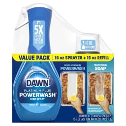 Dawn Platinum Powerwash Dish Spray, Fresh Scent Bundle SK + RF - Thumbnail 1