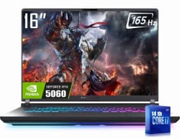 ASUS ROG Strix G16 Gaming Laptop, 16" 1920 x 1200 FHD+ 165Hz Display, Win11 Home (16GB DDR5 - 512GB SSD) - Thumbnail 1