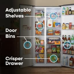 Element 21.4 Cu. Ft. Side by Side Refrigerator - Thumbnail 13