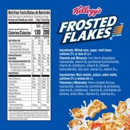 Kellogg's Frosted Flakes Original Breakfast Cereal, Fat Free, 12 oz - Thumbnail 8