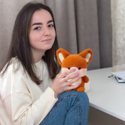 YiJuHui 1pcs Plush Realistic Fox Stuffed Animal Ultra Soft Sleep Aid Anxiety Relief Companion Toy for Adults - Thumbnail 6