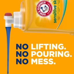 ARM & HAMMER Sensitive Skin Plus Fresh Scent Liquid Laundry Detergent 170 fl oz, 170 Loads - Thumbnail 9