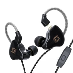KBEAR KS1 Earphones in Ear Monitor, Crystal Sound Stereo Headphones High Resolution Noise Canceling Dual magnetic Circuit Dynamic Detachable Cable - Thumbnail 1