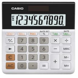 Casio MH-10 Desktop Calculator with 10-Digit Display and Business Functionality - Thumbnail 1