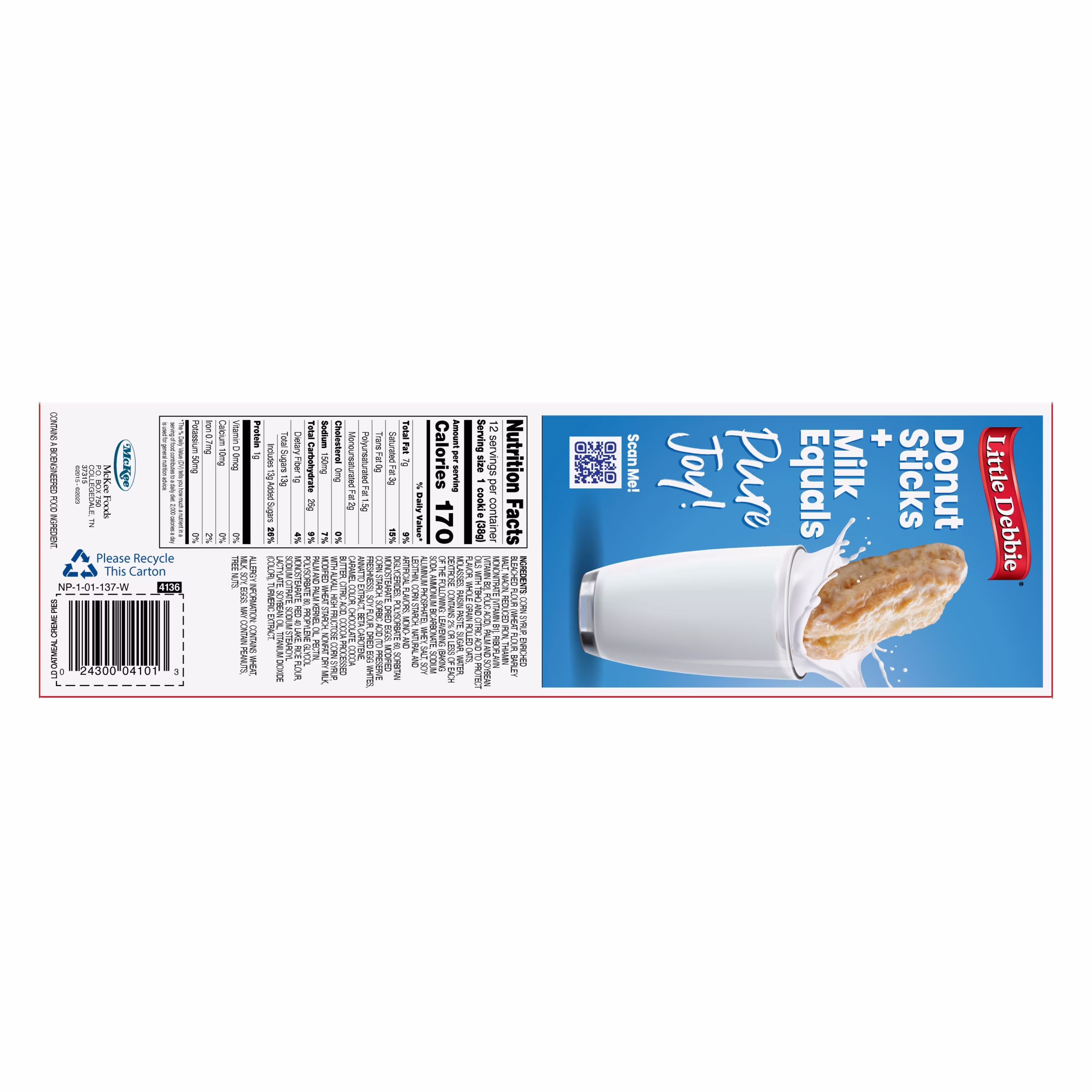 Little Debbie Family Pack Oatmeal Creme Pies - Thumbnail 6