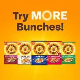 Honey Bunches of Oats Honey Roasted Breakfast Cereal with Oats and Granola Clusters, 12 oz Box - Thumbnail 5