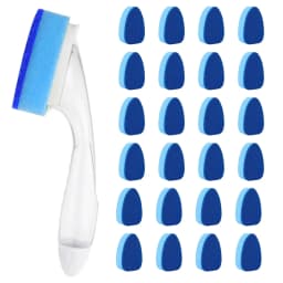 DIYMAG 1 Dish Wand and 24 Refill Replacement Sponge Heads, Non Scratch Dishwand Refills Handle, Dish Wand Refill Pack, Heavy Duty Replacement Sponge - Thumbnail 1