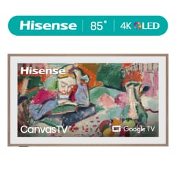 Hisense 85-Inch Class QLED 4K S7N Canvas TV Series Dolby Vision HDR Google Smart TV (85S7N) - 144Hz, Art Mode - Thumbnail 1