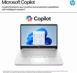 HP 14" HD Student Business Laptop, Intel Quad-Core N150, 8GB RAM, 256GB Storage, (128GB UFS+128GB SD Card),Webcam, HDMI - Thumbnail 3