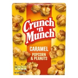 Crunch 'n Munch Caramel Popcorn with Peanuts, 6 oz - Thumbnail 1