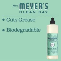 Mrs. Meyer's Clean Day 16 Oz. Mint Liquid Dish Soap 70349 - Thumbnail 2