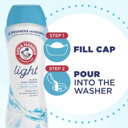 ARM & HAMMER Light In-Wash Scent Booster, Laundry Scent Booster Crisp Clean scent, 24 Oz - Thumbnail 6