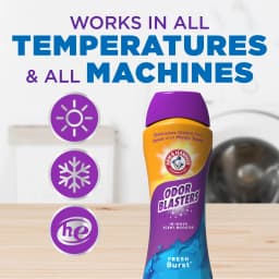 ARM & HAMMER Odor Blasters Fresh Burst In-Wash Laundry Scent Booster, 24 oz Bottle - Thumbnail 10
