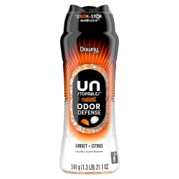 Downy Laundry Scent Beads, Unstopables Fusions Odor Defense In-Wash Scent Booster, Sunset & Citrus Scent, 21.1 oz - Thumbnail 10