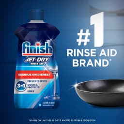 (2 pack) Finish Jet-Dry Rinse Aid, Dishwasher Rinse Agent and Drying Agent, 16 oz - Thumbnail 6